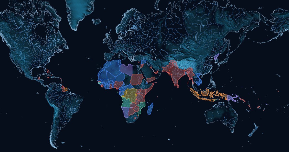 Map of Decolonisation
