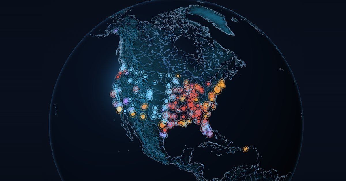 Map of How America Filled Up